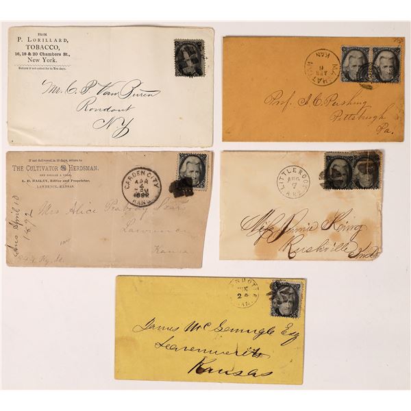 Black Jack Stamp Postal History Collection [161468]