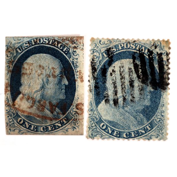 Stamps, #9 and #18 [164028]