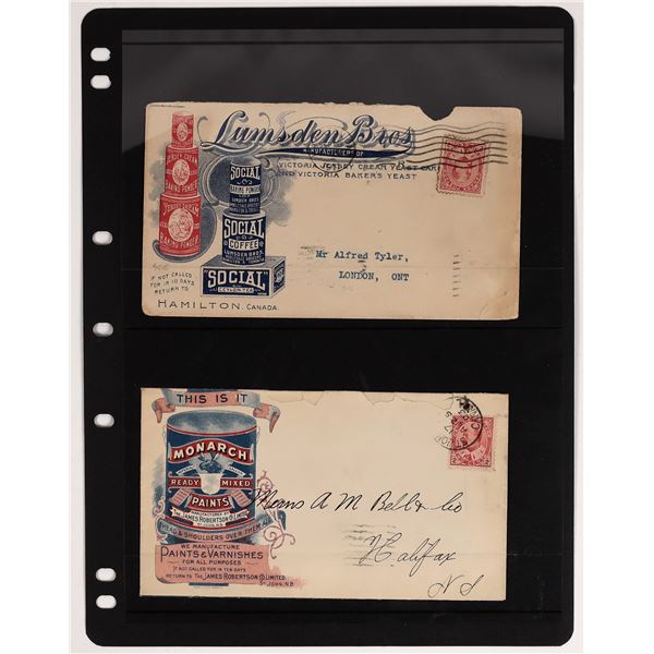 Canada, 1860-1911, 21 Covers [162330]