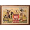Image 1 : Framed 101 Ranch Real Wild West Poster [152172]