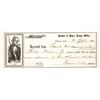 Image 1 : Palmer & Day's Assay Office - Gold Dust Receipt, rec'd from Frank McNamee & Co. [163553]