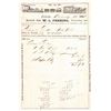 Image 1 : W.L. Perkins - Shipping Receipt, Shipment of Safe to Gold Hill, NV [163552]
