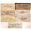 Image 1 : Ophir Mining Co. Check Collection, Virginia City, Nevada [163903]