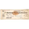 Image 1 : Pacific Wood, Lumber & Flume Co. Revenue Check Signed by John Mackay [163901]