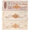 Image 1 : Sierra Nevada Wood & Lumber Co. Revenue Checks, Virginia City, Nevada [155490]