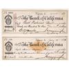 Image 1 : Virginia & Truckee Railroad Check Pair incl. Issued to Mark Hopkins, Signed by Yerington [163900]