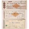 Image 1 : Three Different Comstock Mining Shaft Company Checks incl. GT Brown Lith. [163907]