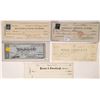 Image 1 : Comstock Territorial Mining Check Collection [163910]