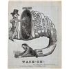 Image 1 : Spectacular Comstock "Wash-Oh!" Illustrated Lettersheet, 1860 [164480]