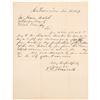 Image 1 : 1859 Letter to Judge James Walsh Regarding First Comstock Ore Assays [164479]