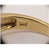 Image 5 : NEW! 14K YELLOW GOLD RING WITH AQUA