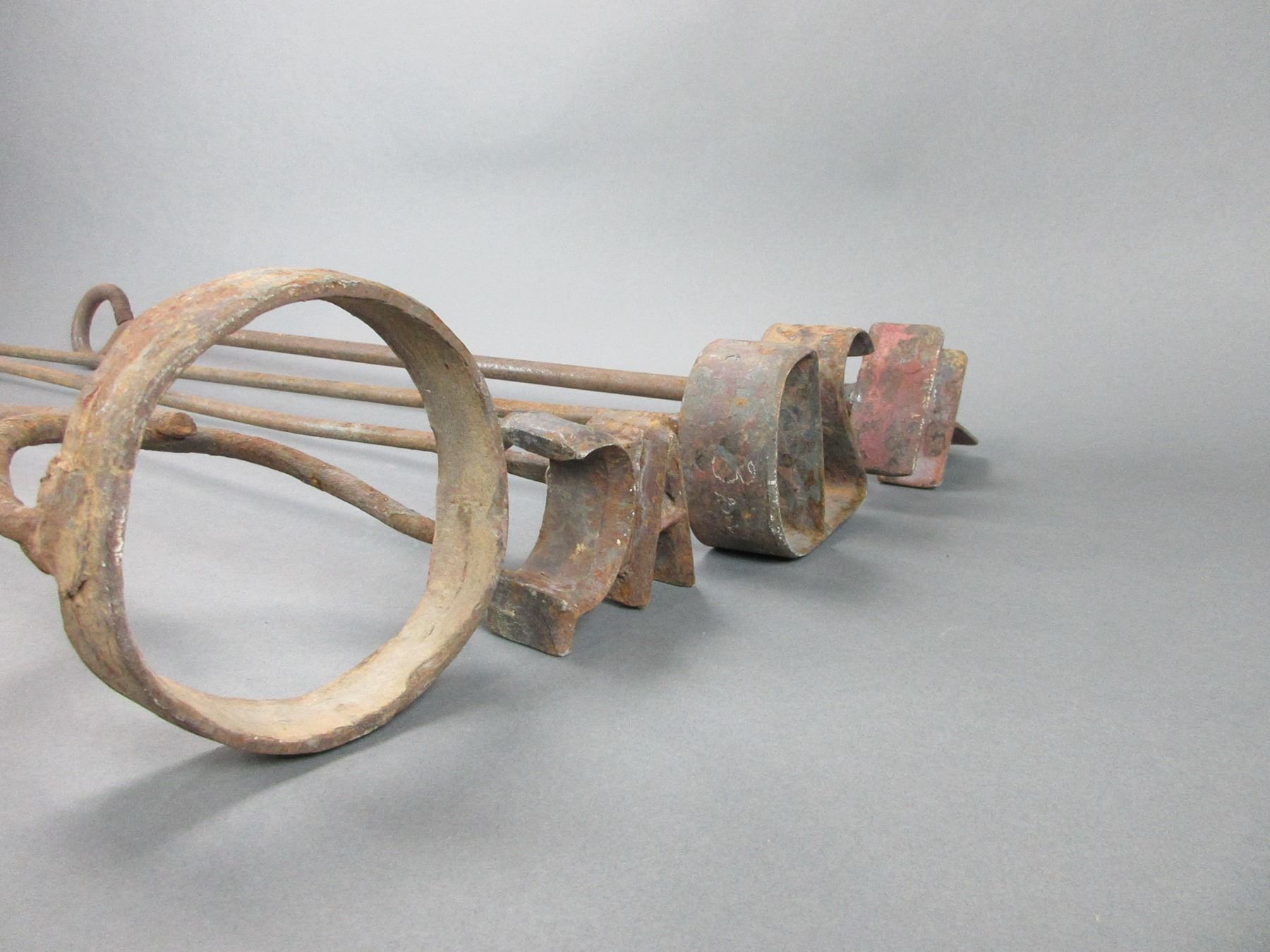 Set Of 4 Antique Branding Irons