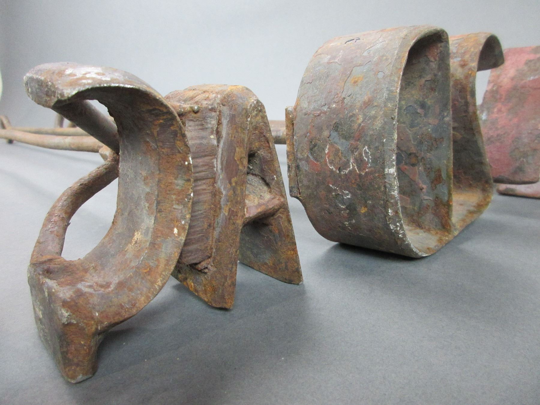 Set Of 4 Antique Branding Irons