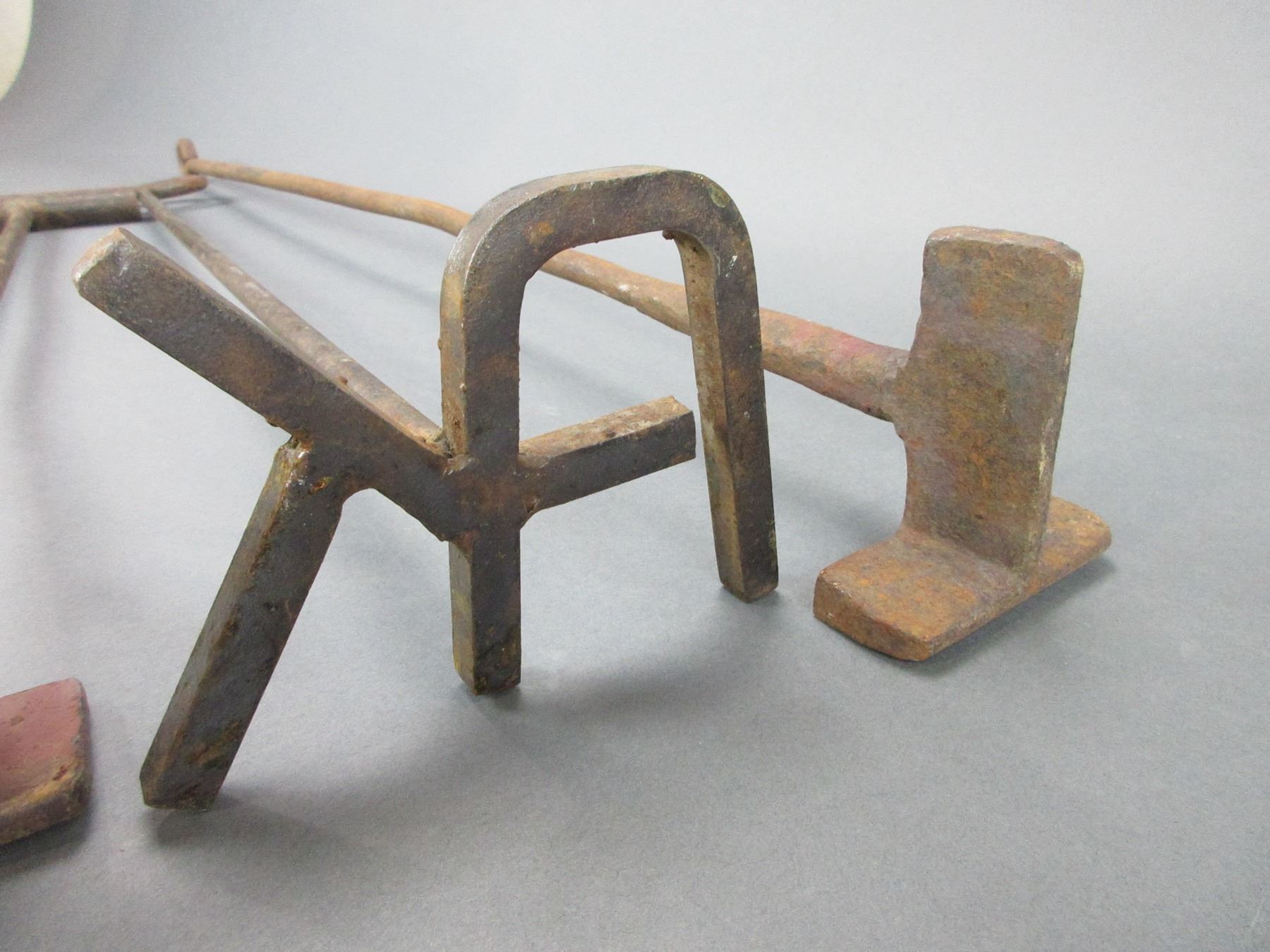Set Of 4 Antique Branding Irons