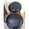 Image 2 : 2 Padded Stools- 26"H