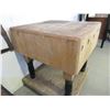 Image 3 : Antique Butcher Block- 30"H X 31"