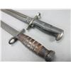 Image 2 : Unmarked Bayonet With Metal Scabbard- AFHU5 Bayonet With Metal Scabbard