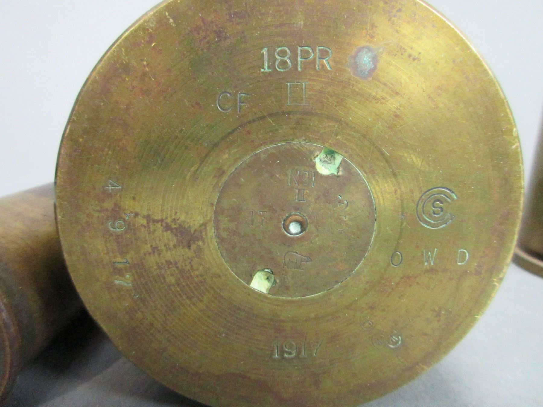 18 PR Shell Casing- 40 MM Shell Casing- Blank Shell