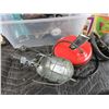 Image 3 : 2 Electric Staplers- Paint Sprayer- Air Gauge- Extension Cord Roller- Flashlight