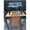 Image 1 : Craftsman Router/Sabre Saw Table And Cabinet- Lots Of Accessories In Cabinet- Works