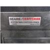 Image 3 : Craftsman Router/Sabre Saw Table And Cabinet- Lots Of Accessories In Cabinet- Works