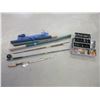 Image 1 : Fly Rod And Reel- 2 Rods- Tackle Box Full Of Goodies