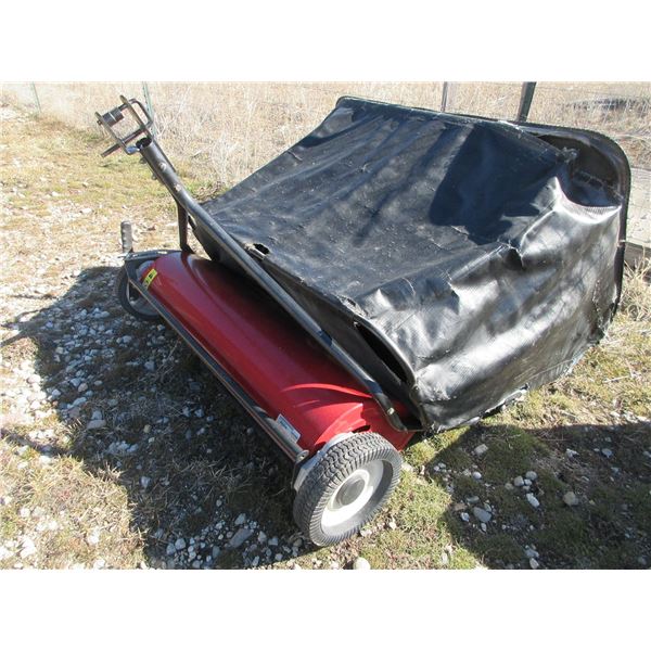 Craftsman Pull Behind Lawn Sweeper 46 Craftsman pull behind lawn sweeper 46