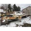 Image 1 : Trail-EZ Triple Axle Flatbed Trailer- 25' X 8'- Ramps- Beaver Tail- Decent Rubber- Spare