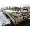 Image 3 : Trail-EZ Triple Axle Flatbed Trailer- 25' X 8'- Ramps- Beaver Tail- Decent Rubber- Spare