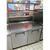 Image 1 : True TUC-48-HC Two-Section Reach-In Undercounter Refrigerator w/ Top Shelves