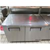 Image 3 : True TUC-48-HC Two-Section Reach-In Undercounter Refrigerator w/ Top Shelves