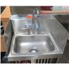 Image 1 : Advance Tabco 7-PS-40 Single Wall-Mount Sink w/ Splash Guards 13"x17"