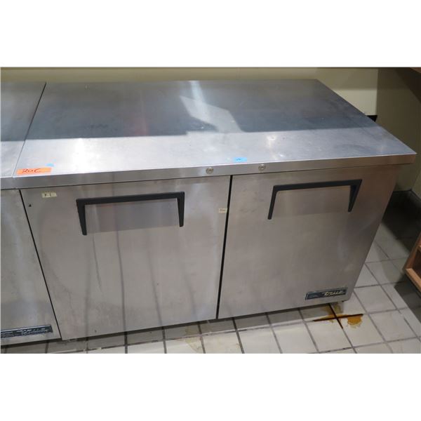 True TUC-48-HC Two-Section Reach-In Undercounter Refrigerator