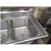 Image 4 : Advance Tabco Stainless Steel 3-Basin Sink 60"x25"x37"