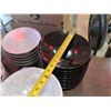 Image 13 : Multiple Bowls: Tokyo Ramen, Black & Red Shallow Dishes, etc Misc Sizes