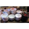 Image 1 : Multiple Bowls: Tokyo Ramen, Black & Red Shallow Dishes, etc Misc Sizes
