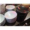 Image 8 : Multiple Bowls: Tokyo Ramen, Black & Red Shallow Dishes, etc Misc Sizes