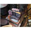 Image 2 : Multiple Serving Dishes: Black Plates, Sprout Iron-Casting Steak Plates, Wooden Trays, etc
