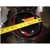 Image 4 : Multiple Katsu Don Black & Red Bowls 8"Dia