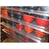 Image 5 : Multiple Red & Black Bowls w/ Some Storage Bins