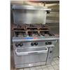 Image 1 : Imperial 6-Burner Gas Range & Oven 36"x29"x36"H