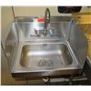 Image 1 : Advance Tabco Single Wall-Mount Sink w/ Splash Guards 13"x17"