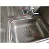 Image 2 : Advance Tabco Single Wall-Mount Sink w/ Splash Guards 13"x17"