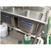 Image 8 : Advance Tabco Stainless Steel 3-Basin Sink 60"x25"x37"