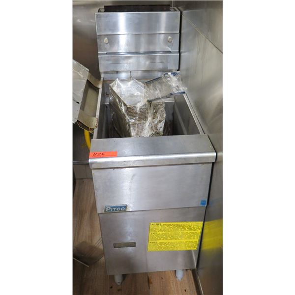 Heavy Duty Fryer Basket Set – 2 Pack For Pitco / Imperial Fryers, Silver, 336x165x150mm