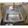 Image 1 : Advance Tabco Single Wall-Mount Sink w/ Splash Guards 13"x17"