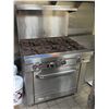 Image 1 : South Bend 6-Burner Gas Range & Oven 36"x29"x36"H (Contents included)