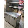 Image 1 : True TUC-48-HC Two-Section Reach-In Undercounter Refrigerator w/ Top Shelves