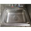 Image 2 : Advance Tabco Single Wall-Mount Sink w/ Splash Guards 13"x17"