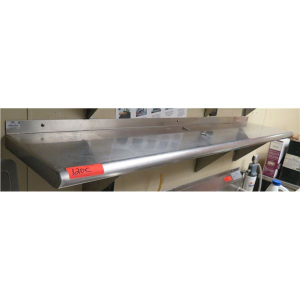 Advance Tabco WS-12-60 Stainless Steel Wall-Mount Shelf 60"x12"W